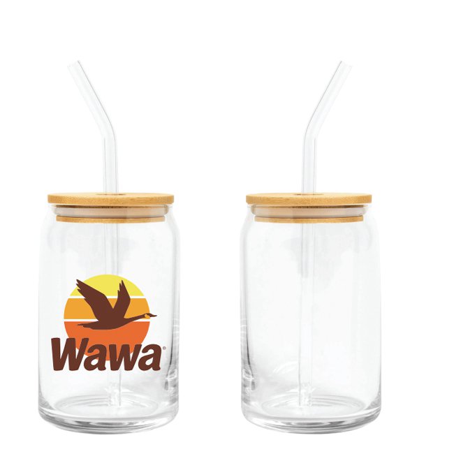 Main image of Glass Can with Lid image