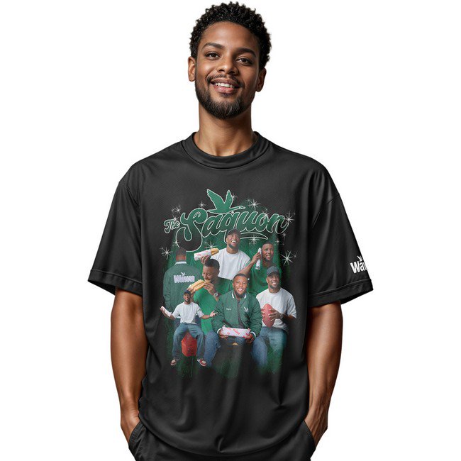 Main image of Saquon Photo Collage T-Shirt image