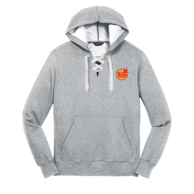 Main image of 1970 Vintage Logo Lace Up Hooded Sweatshirt image