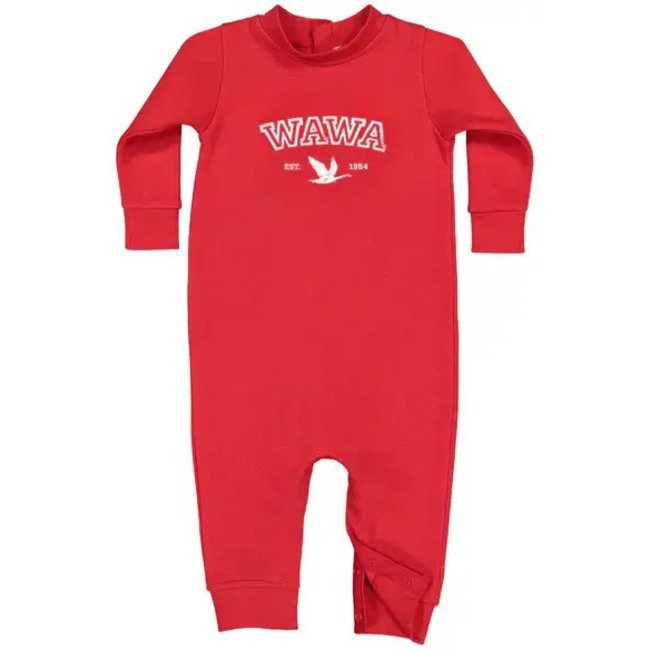 Main image of Wawa Infant Fleece Long Sleeve One Piece image