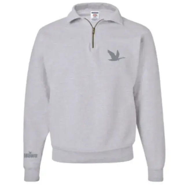 Main image of Wawa Grey Quarter Zip Sweatshirt image