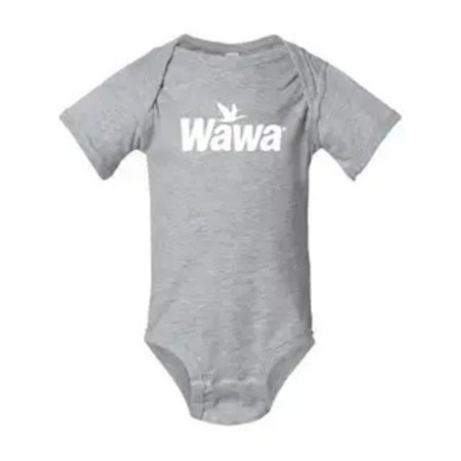 Main image of Wawa Infant Grey One Piece T-shirt image