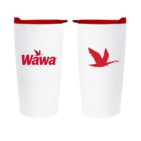 20 oz. White Tumbler image