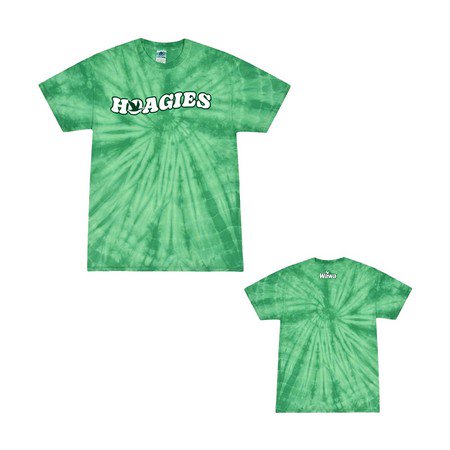 Green Tie Dye T-Shirt image