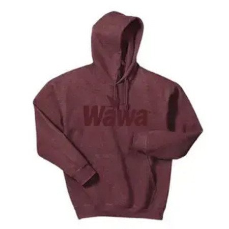 Wawa Maroon Pullover Hooded Sweatshirt image