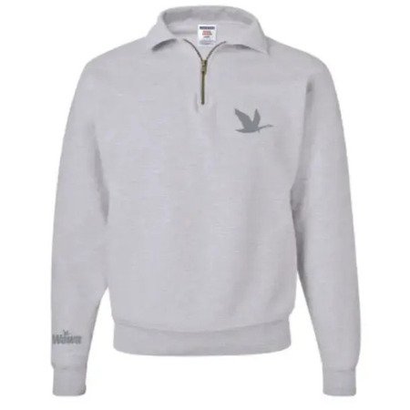 Wawa Grey Quarter Zip Sweatshirt image