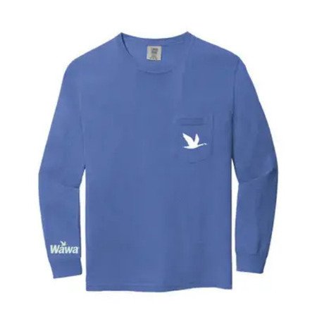 Wawa Blue Long Sleeve Shirt image