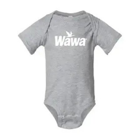 Wawa Infant Grey One Piece T-shirt image