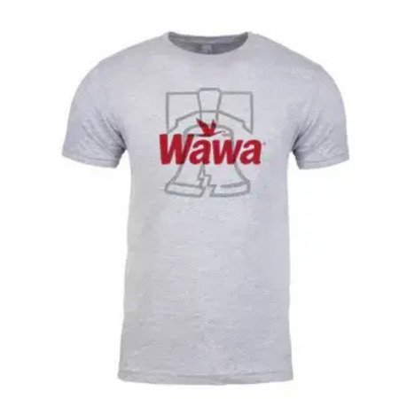 Wawa Liberty Bell Grey Soft T-shirt image