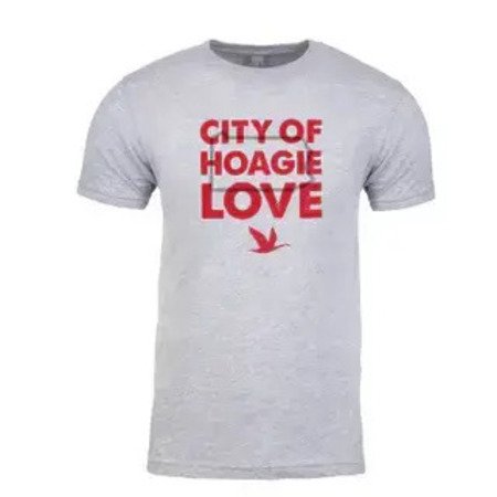 Wawa City of Hoagie Love Grey Soft T-shirt image