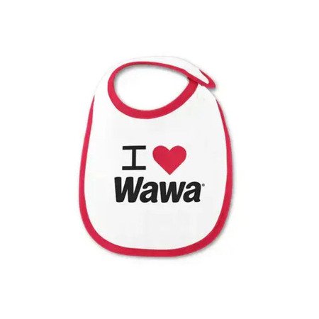 I Love Wawa Bib image