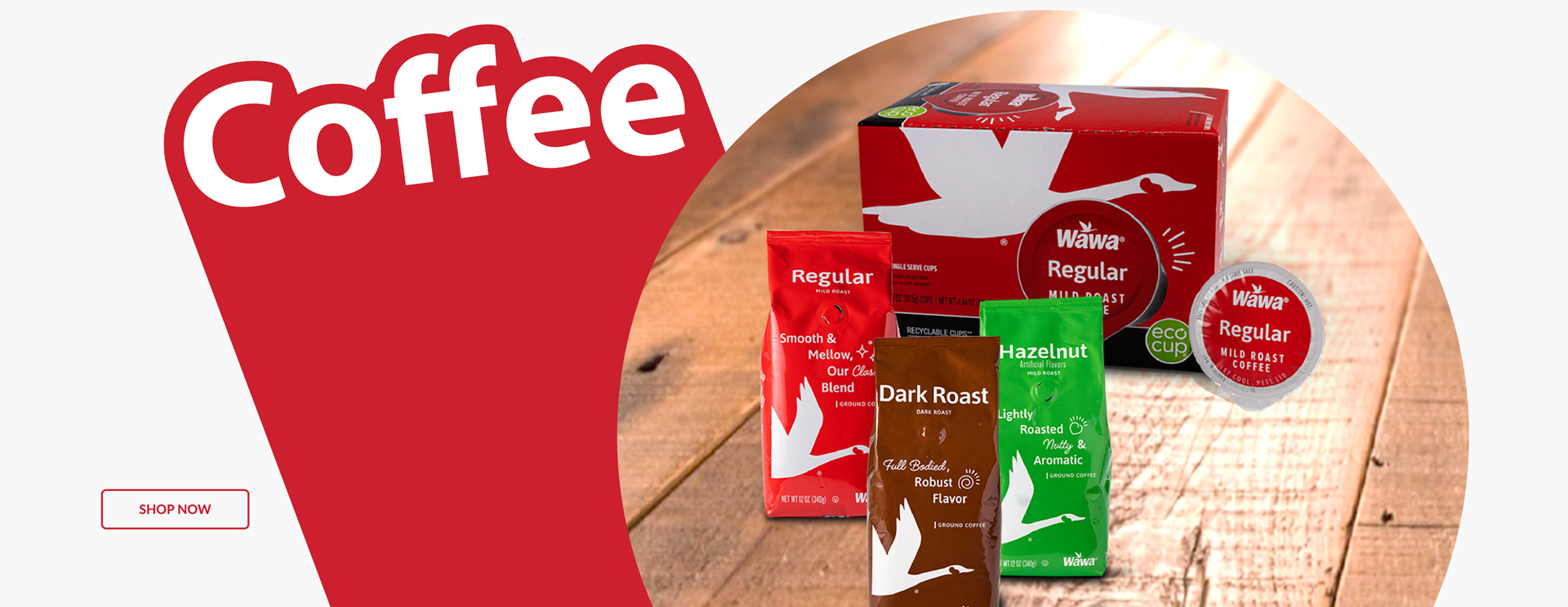 Coffee banner - Click or enter to the Coffee category