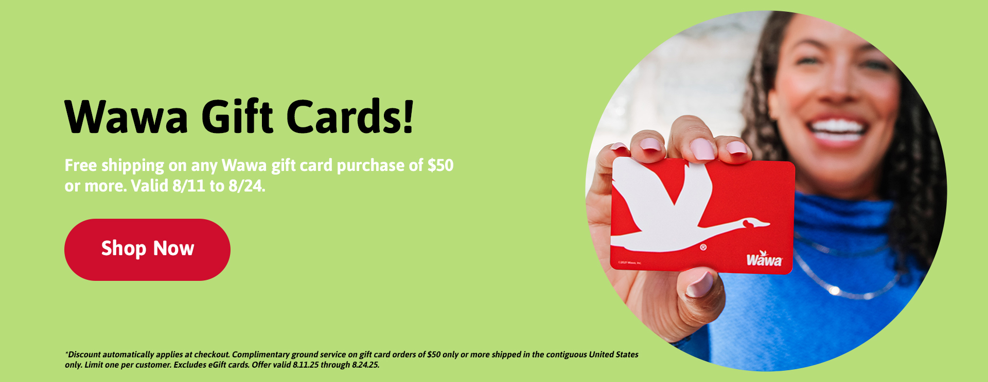 Gift Card Free Ship
